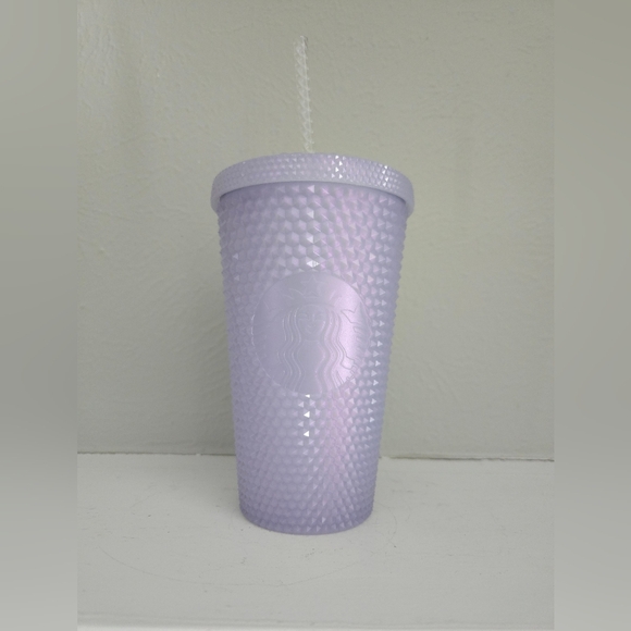 NWOT Starbucks 2021 Holiday Icy Lilac Studded Tumbler Cup - Picture 1 of 4